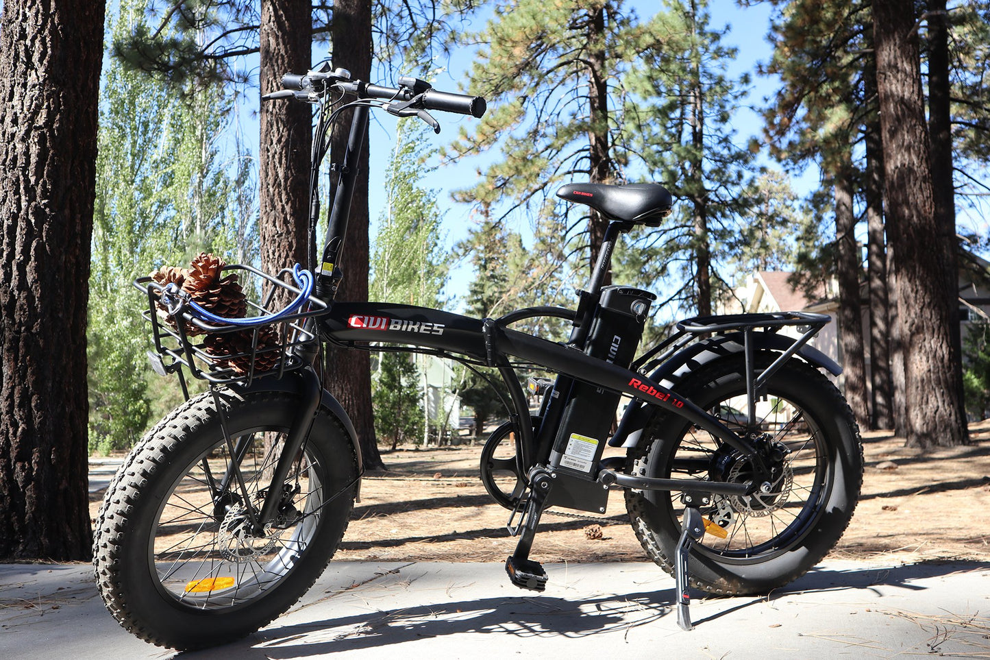REBEL Folding Fat Tire Ebike
