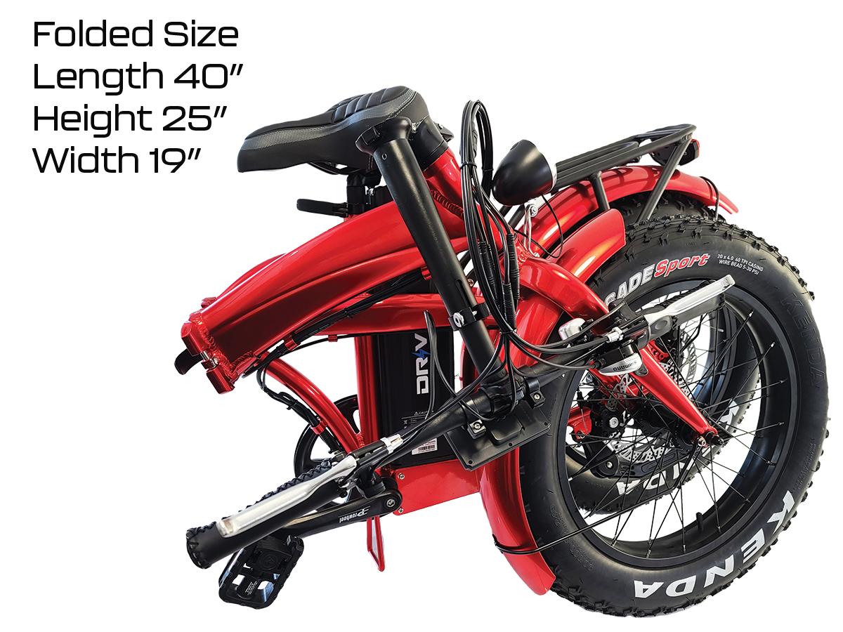 Igo fat folding clearance electric bike